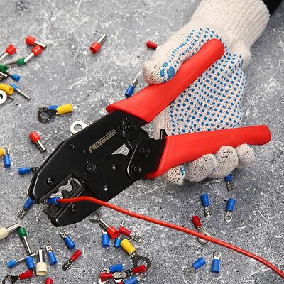 PROconnect 12-3016-4 Кримпер HT-336N для обжима изолированных и неизолированных гильз 1,5-10,0мм² PROconnect