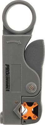PROconnect 12-4011-4 Инструмент HT-332 для зачистки коаксиального кабеля RG-58, RG-59, RG-6 PROconnect