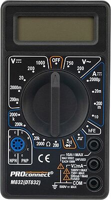 PROconnect 13-3012 Портативный мультиметр M832 (DT832) PROconnect