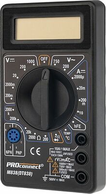PROconnect 13-3013 Портативный мультиметр M838 (DT838) PROconnect
