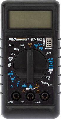 PROconnect 13-3014 Портативный мультиметр М-182 (DT-182) PROconnect