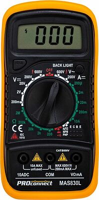 PROconnect 13-3021 Портативный мультиметр MAS830L (DT850L) PROconnect