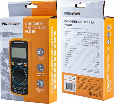 PROconnect 13-3026 Мультиметр универсальный P9205М PROconnect