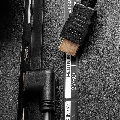 PROconnect 17-6203-4 Кабель HDMI - HDMI 1.4, 1,5м, Gold, угловой PROconnect