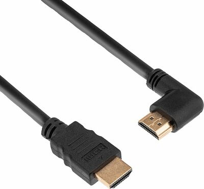 PROconnect 17-6203-4 Кабель HDMI - HDMI 1.4, 1,5м, Gold, угловой PROconnect