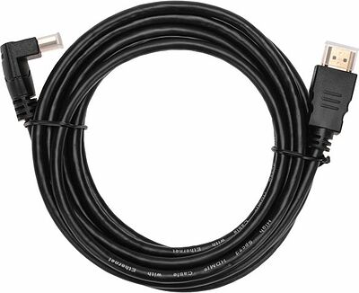 PROconnect 17-6205-4 Кабель HDMI - HDMI 1.4, 3м, Gold, угловой PROconnect