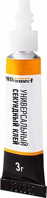 PROconnect 61-0912 Универсальный секундный клей (3гр) PROconnect