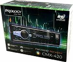 Prology CMX-420 автомагнитола 1DIN, USB, AUX, Bluetooth, 4×55 Вт