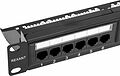 REXANT 02-0031 Панель коммутационная с кабельным органайзером 19 quot;, 1U, 24 порта, UTP, RJ-45, CAT 5e REXANT PRO