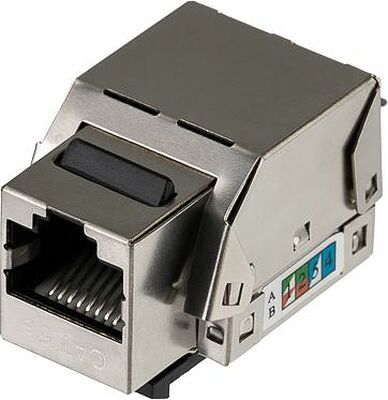 REXANT 02-0072 Модуль Keystone Jack RJ-45(8P8C), FTP экранированный, CAT 5e, тип 90 градусов REXANT PRO