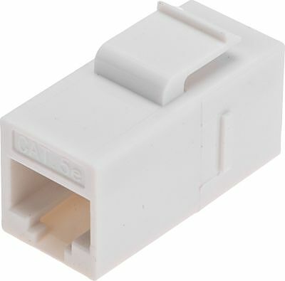 REXANT 02-0101 Адаптер проходной формата Keystone, Jack RJ-45(8P8C), UTP, CAT 5e REXANT PRO