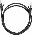 REXANT 02-0102-1 Патч-корд U/UTP, CAT 5e, RJ45-RJ45, 26AWG, LSZH, черный, 1м REXANT