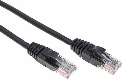 REXANT 02-0102-5 Патч-корд U/UTP, CAT 5e, RJ45-RJ45, 26AWG, LSZH, черный, 5м REXANT