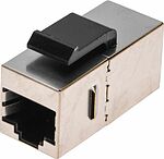 REXANT 02-0102 Адаптер проходной формата Keystone, Jack RJ-45(8P8C), FTP, CAT 5e REXANT PRO