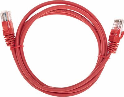 REXANT 02-0103-105 Патч-корд U/UTP, CAT 5e, RJ45-RJ45, 26AWG, LSZH, красный, 1,5м REXANT