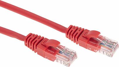 REXANT 02-0103-3 Патч-корд U/UTP, CAT 5e, RJ45-RJ45, 26AWG, LSZH, красный, 3м REXANT
