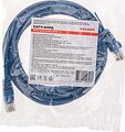 REXANT 02-0104-3 Патч-корд U/UTP, CAT 5e, RJ45-RJ45, 26AWG, LSZH, синий, 3м REXANT