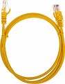 REXANT 02-0105-1 Патч-корд U/UTP, CAT 5e, RJ45-RJ45, 26AWG, LSZH, желтый, 1м REXANT
