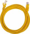 REXANT 02-0105-3 Патч-корд U/UTP, CAT 5e, RJ45-RJ45, 26AWG, LSZH, желтый, 3м REXANT REXANT 02-0105-3 Патч-корд U/UTP, CAT 5e, RJ45-RJ45, 26AWG, LSZH, желтый, 3м REXANT