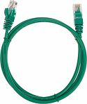 REXANT 02-0106-1 Патч-корд U/UTP, CAT 5e, RJ45-RJ45, 26AWG, LSZH, зеленый, 1м REXANT