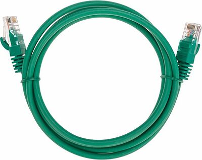 REXANT 02-0106-105 Патч-корд U/UTP, CAT 5e, RJ45-RJ45, 26AWG, LSZH, зеленый, 1,5м REXANT