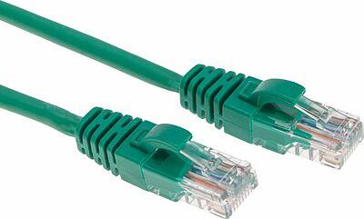 REXANT 02-0106-5 Патч-корд U/UTP, CAT 5e, RJ45-RJ45, 26AWG, LSZH, зеленый, 5м REXANT