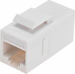 REXANT 02-0108 Адаптер проходной формата Keystone, Jack RJ-45(8P8C), UTP, CAT 6 REXANT PRO