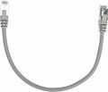 REXANT 02-0210-03 Патч-корд F/UTP, CAT 6, RJ45-RJ45, 26AWG, LSZH, серый, 0,3м REXANT
