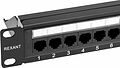 REXANT 02-0231 Панель коммутационная с кабельным органайзером 19 quot;, 1U, 24 порта, RJ-45, CAT 6, UTP REXANT PRO