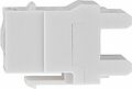 REXANT 02-0254-1 Модуль Keystone Jack RJ-45(8P8C), UTP неэкранированный, CAT 6, тип 180 градусов, с пылезащитной шторкой, белый REXANT PRO