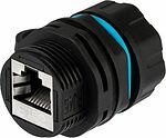 REXANT 02-0285 Индустриальный соединительный модуль, RJ-45(8P8C), FTP, CAT 6, IP68 с защитным колпачком для кабеля REXANT