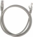 REXANT 02-0290-1 Патч-корд U/UTP, CAT 6, RJ45-RJ45, 26AWG, LSZH, серый, 1м REXANT