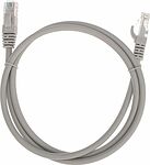 REXANT 02-0290-1 Патч-корд U/UTP, CAT 6, RJ45-RJ45, 26AWG, LSZH, серый, 1м REXANT