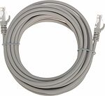 REXANT 02-0290-5 Патч-корд U/UTP, CAT 6, RJ45-RJ45, 26AWG, LSZH, серый, 5м REXANT