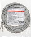 REXANT 02-0290-5 Патч-корд U/UTP, CAT 6, RJ45-RJ45, 26AWG, LSZH, серый, 5м REXANT