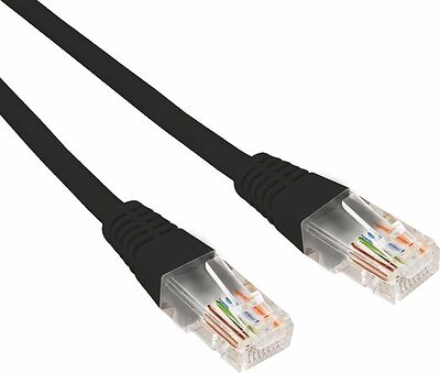 REXANT 02-0292-03 Патч-корд U/UTP, CAT 6, RJ45-RJ45, 26AWG, LSZH, черный, 0,3м REXANT