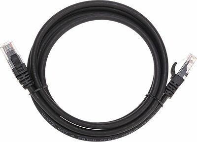 REXANT 02-0292-105 Патч-корд U/UTP, CAT 6, RJ45-RJ45, 26AWG, LSZH, черный, 1,5м REXANT