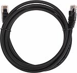 REXANT 02-0292-2 Патч-корд U/UTP, CAT 6, RJ45-RJ45, 26AWG, LSZH, черный, 2м REXANT
