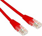 REXANT 02-0293-03 Патч-корд U/UTP, CAT 6, RJ45-RJ45, 26AWG, LSZH, красный, 0,3м REXANT