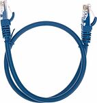 REXANT 02-0294-05 Патч-корд U/UTP, CAT 6, RJ45-RJ45, 26AWG, LSZH, синий, 0,5м REXANT