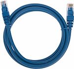 REXANT 02-0294-105 Патч-корд U/UTP, CAT 6, RJ45-RJ45, 26AWG, LSZH, синий, 1,5м REXANT