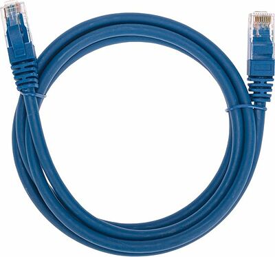 REXANT 02-0294-105 Патч-корд U/UTP, CAT 6, RJ45-RJ45, 26AWG, LSZH, синий, 1,5м REXANT