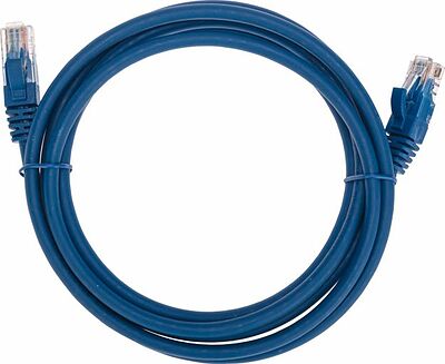 REXANT 02-0294-2 Патч-корд U/UTP, CAT 6, RJ45-RJ45, 26AWG, LSZH, синий, 2м REXANT