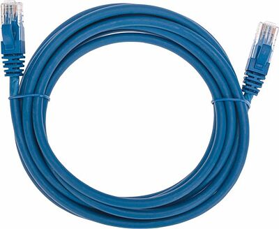 REXANT 02-0294-3 Патч-корд U/UTP, CAT 6, RJ45-RJ45, 26AWG, LSZH, синий, 3м REXANT