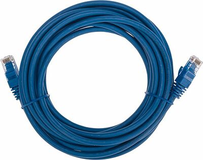 REXANT 02-0294-5 Патч-корд U/UTP, CAT 6, RJ45-RJ45, 26AWG, LSZH, синий, 5м REXANT