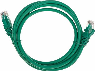 REXANT 02-0296-105 Патч-корд U/UTP, CAT 6, RJ45-RJ45, 26AWG, LSZH, зеленый, 1,5м REXANT