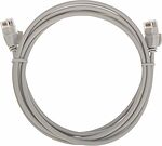 REXANT 02-0380-2 Патч-корд U/UTP, CAT 6A (10G), RJ45-RJ45, 28AWG, LSZH, серый, 2м REXANT