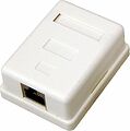REXANT 03-0122 Розетка компьютерная внешняя 1-порт FTP RJ-45 (8P8C), CAT 5e REXANT
