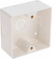 REXANT 03-0126 Короб накладной для лицевых панелей 80х80 под 2 модуля 45х22,5 Mosaic REXANT 03-0126 Короб накладной для лицевых панелей 80х80 под 2 модуля 45х22,5 Mosaic