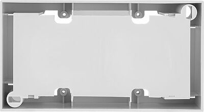REXANT 03-0127 Короб накладной для лицевых панелей 80х150 под 4 модуля 45х22,5 Mosaic